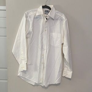 Stafford Classic White Dress Shirt